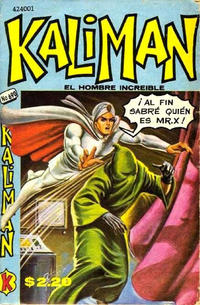 Cover Thumbnail for Kalimán El Hombre Increíble (Promotora K, 1965 series) #690
