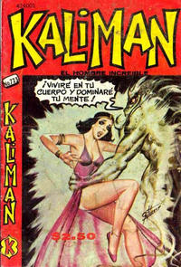Cover Thumbnail for Kalimán El Hombre Increíble (Promotora K, 1965 series) #723