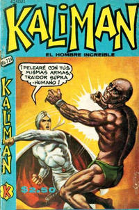 Cover Thumbnail for Kalimán El Hombre Increíble (Promotora K, 1965 series) #724