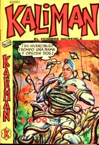 Cover Thumbnail for Kalimán El Hombre Increíble (Promotora K, 1965 series) #736