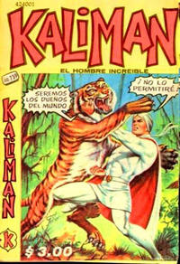 Cover Thumbnail for Kalimán El Hombre Increíble (Promotora K, 1965 series) #739