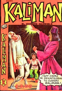 Cover Thumbnail for Kalimán El Hombre Increíble (Promotora K, 1965 series) #743