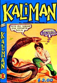 Cover Thumbnail for Kalimán El Hombre Increíble (Promotora K, 1965 series) #745