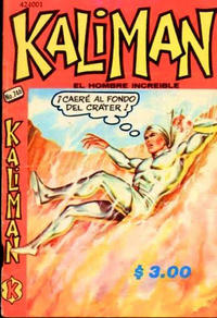 Cover Thumbnail for Kalimán El Hombre Increíble (Promotora K, 1965 series) #746