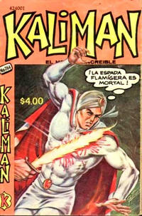 Cover Thumbnail for Kalimán El Hombre Increíble (Promotora K, 1965 series) #764