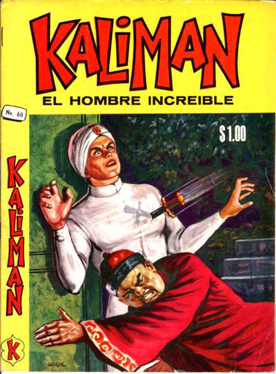 Cover for Kalimán El Hombre Increíble (Promotora K, 1965 series) #68