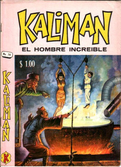 Cover for Kalimán El Hombre Increíble (Promotora K, 1965 series) #74