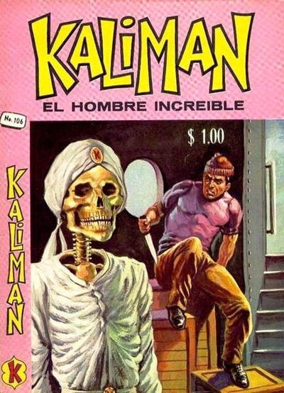 Cover for Kalimán El Hombre Increíble (Promotora K, 1965 series) #106