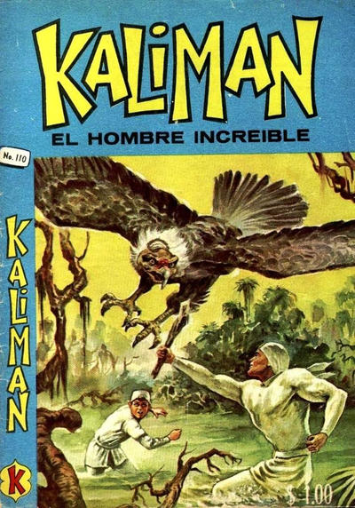 Cover for Kalimán El Hombre Increíble (Promotora K, 1965 series) #110