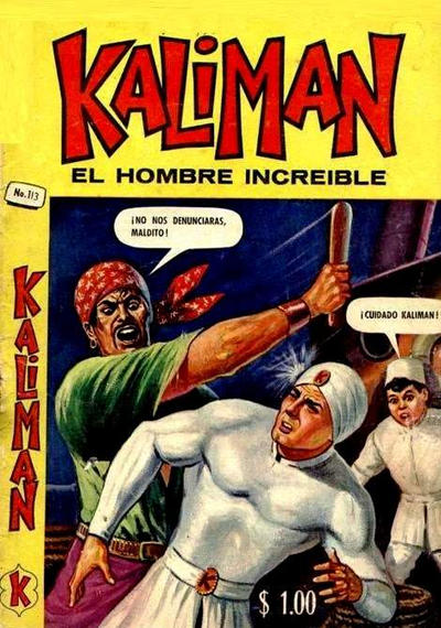 Cover for Kalimán El Hombre Increíble (Promotora K, 1965 series) #113