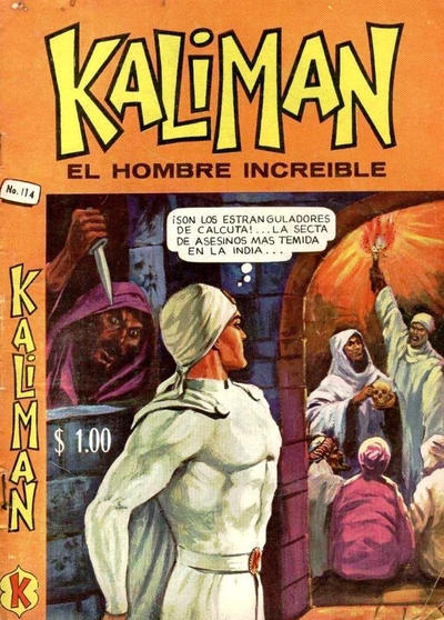 Cover for Kalimán El Hombre Increíble (Promotora K, 1965 series) #114