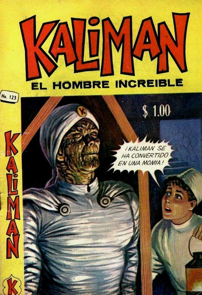 Cover for Kalimán El Hombre Increíble (Promotora K, 1965 series) #123