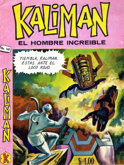 Cover for Kalimán El Hombre Increíble (Promotora K, 1965 series) #147