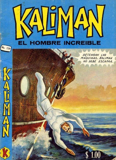 Cover for Kalimán El Hombre Increíble (Promotora K, 1965 series) #159
