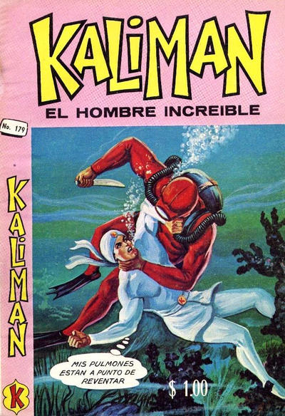Cover for Kalimán El Hombre Increíble (Promotora K, 1965 series) #179
