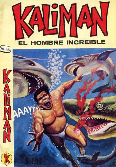 Cover for Kalimán El Hombre Increíble (Promotora K, 1965 series) #180