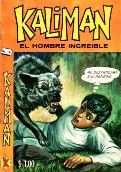 Cover for Kalimán El Hombre Increíble (Promotora K, 1965 series) #191