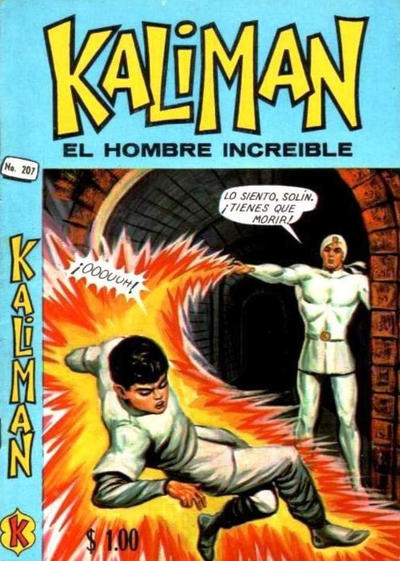 Cover for Kalimán El Hombre Increíble (Promotora K, 1965 series) #207