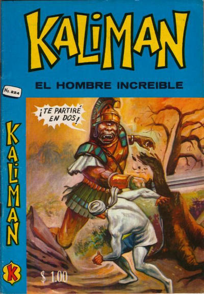 Cover for Kalimán El Hombre Increíble (Promotora K, 1965 series) #224