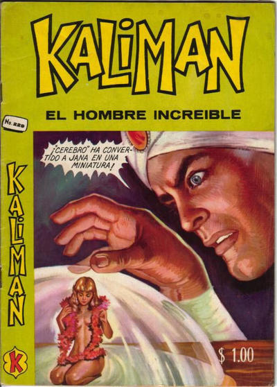 Cover for Kalimán El Hombre Increíble (Promotora K, 1965 series) #229