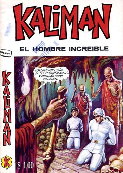 Cover for Kalimán El Hombre Increíble (Promotora K, 1965 series) #231
