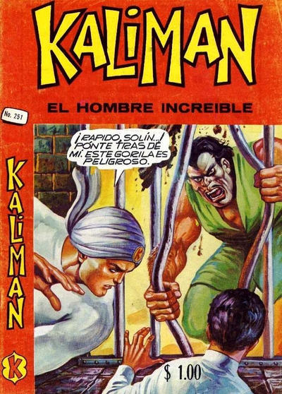 Cover for Kalimán El Hombre Increíble (Promotora K, 1965 series) #251