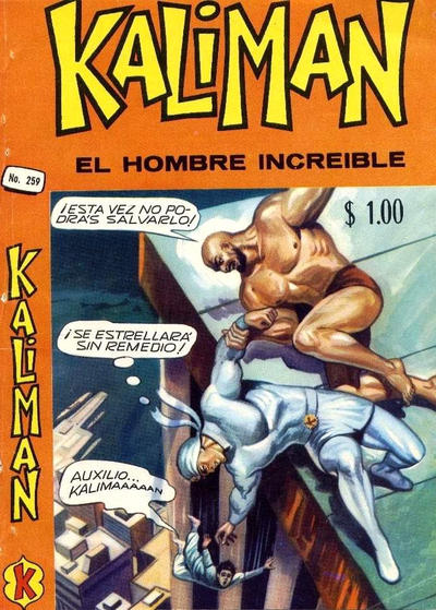Cover for Kalimán El Hombre Increíble (Promotora K, 1965 series) #259