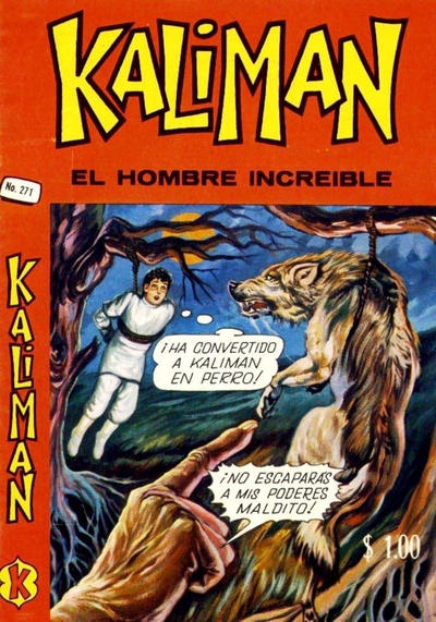 Cover for Kalimán El Hombre Increíble (Promotora K, 1965 series) #271