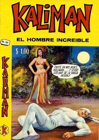 Cover for Kalimán El Hombre Increíble (Promotora K, 1965 series) #289