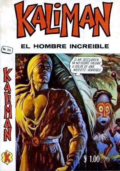 Cover for Kalimán El Hombre Increíble (Promotora K, 1965 series) #294