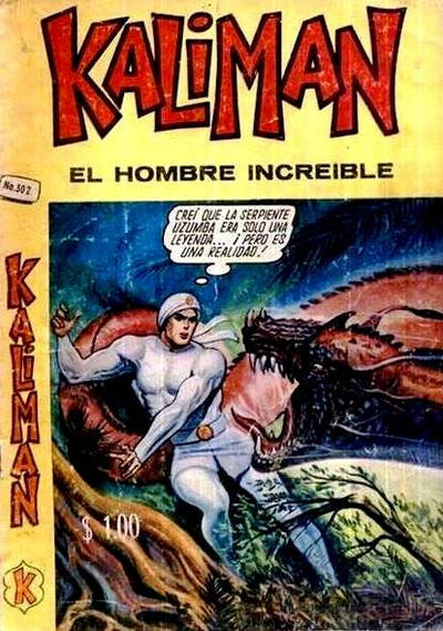 Cover for Kalimán El Hombre Increíble (Promotora K, 1965 series) #302
