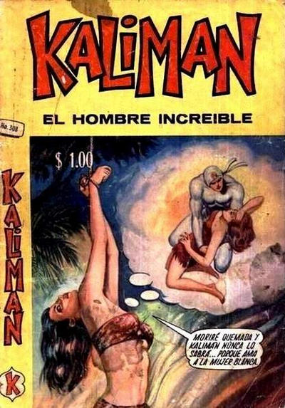 Cover for Kalimán El Hombre Increíble (Promotora K, 1965 series) #308