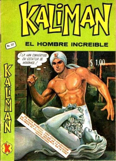 Cover for Kalimán El Hombre Increíble (Promotora K, 1965 series) #337