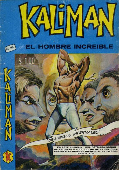 Cover for Kalimán El Hombre Increíble (Promotora K, 1965 series) #350