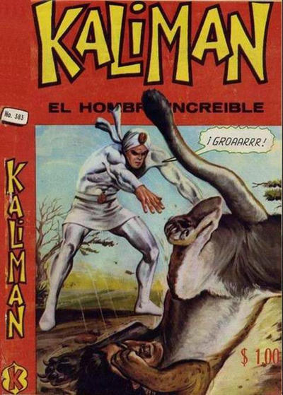 Cover for Kalimán El Hombre Increíble (Promotora K, 1965 series) #383