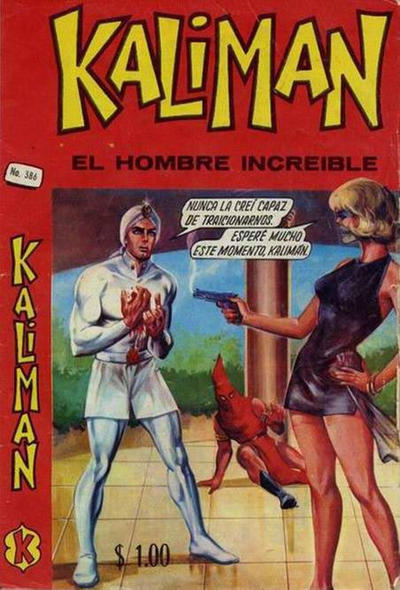 Cover for Kalimán El Hombre Increíble (Promotora K, 1965 series) #386
