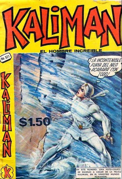 Cover for Kalimán El Hombre Increíble (Promotora K, 1965 series) #521