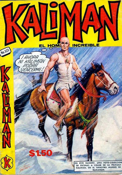 Cover for Kalimán El Hombre Increíble (Promotora K, 1965 series) #523
