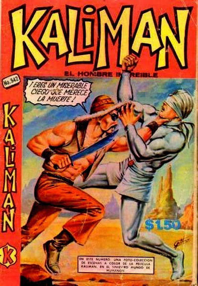 Cover for Kalimán El Hombre Increíble (Promotora K, 1965 series) #542