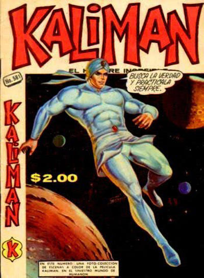 Cover for Kalimán El Hombre Increíble (Promotora K, 1965 series) #581