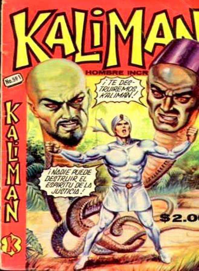 Cover for Kalimán El Hombre Increíble (Promotora K, 1965 series) #591