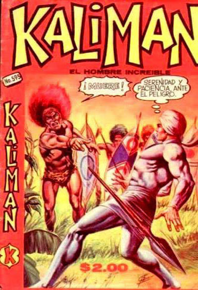 Cover for Kalimán El Hombre Increíble (Promotora K, 1965 series) #595