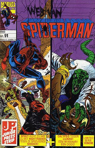 Cover for Web van Spiderman (Juniorpress, 1985 series) #91