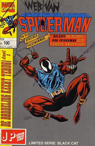 Cover for Web van Spiderman (Juniorpress, 1985 series) #100