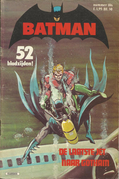 Cover for Batman Classics (Classics/Williams, 1970 series) #106