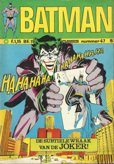 Cover for Batman Classics (Classics/Williams, 1970 series) #47