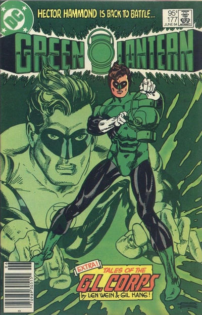 Cover for Green Lantern (DC, 1960 series) #177 [Newsstand]
