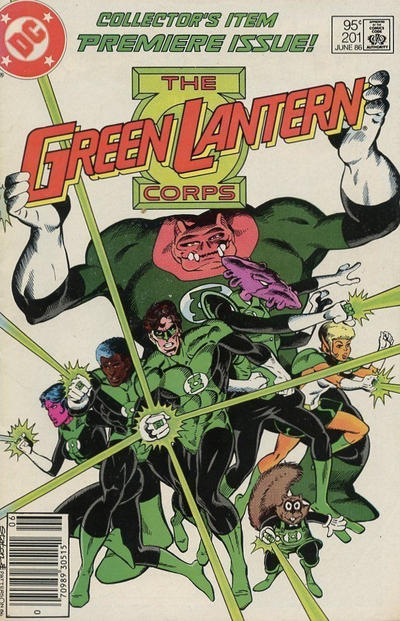 Cover for Green Lantern (DC, 1960 series) #201 [Canadian]
