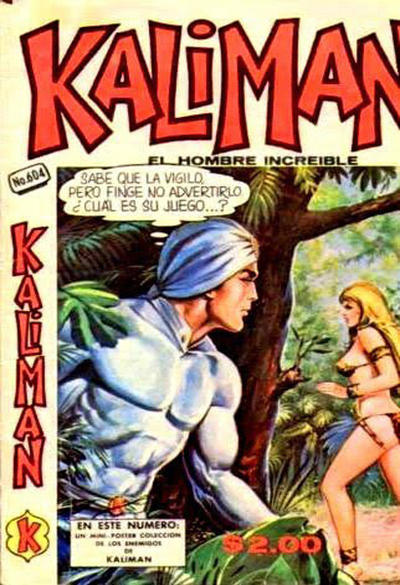 Cover for Kalimán El Hombre Increíble (Promotora K, 1965 series) #604