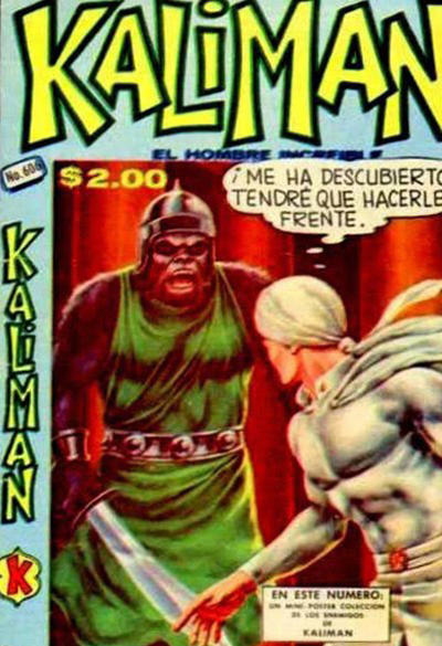 Cover for Kalimán El Hombre Increíble (Promotora K, 1965 series) #606